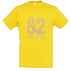 T-shirt enfant 82 jaune