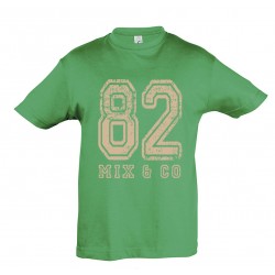 T-shirt enfant 82 vert