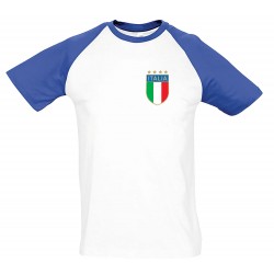 T-shirt homme bicolore Italie