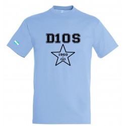 T-shirt adulte Maradona D10S